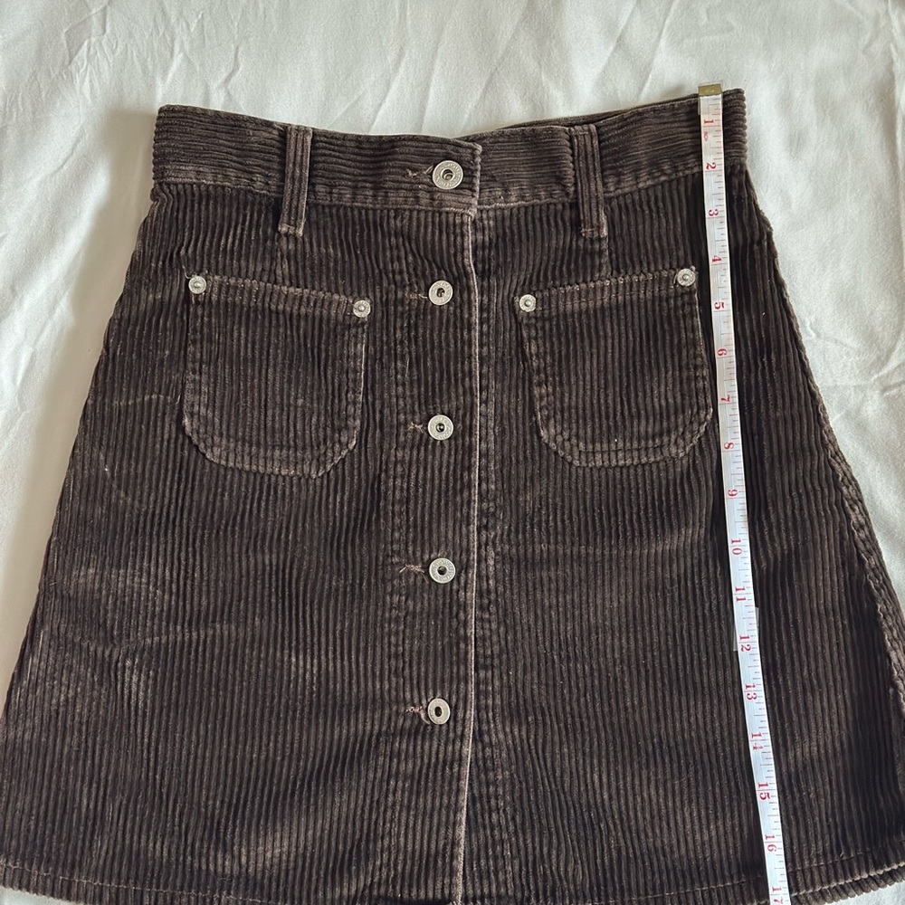 Vintage Brown Corduroy Skirt 🤎 - Picture 6 of 6